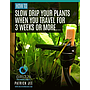 eBook: How to slow drip your plants when you travel for 3 weeks or more...
